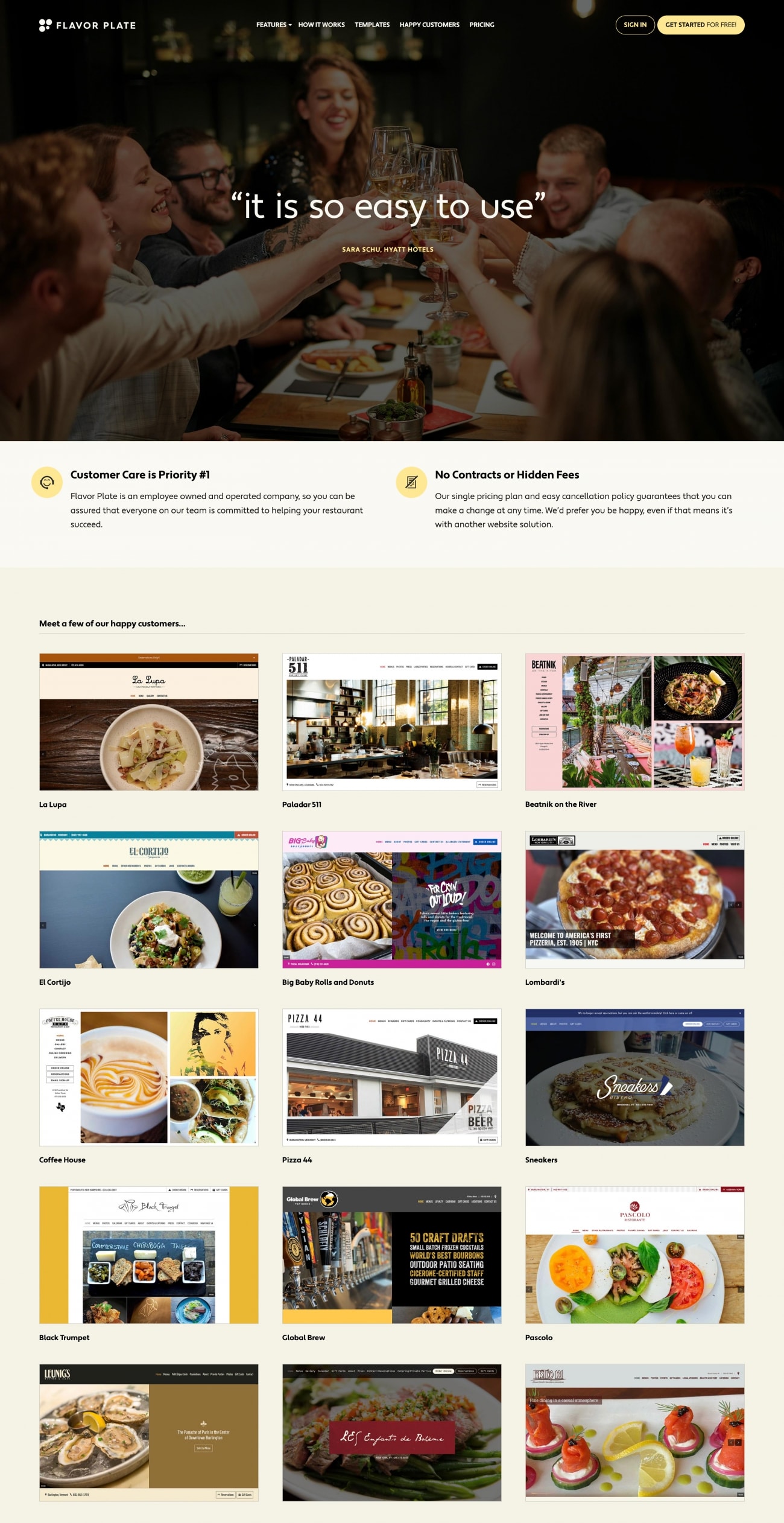 Flavor Plate happy customers