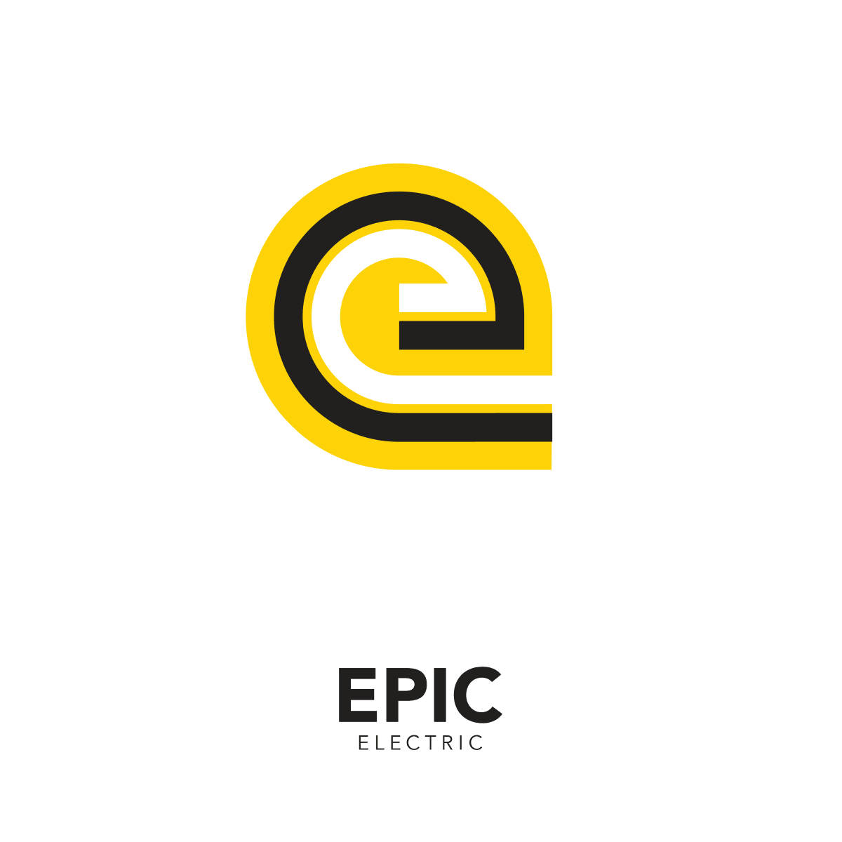 Epic Electric logo concept v1
