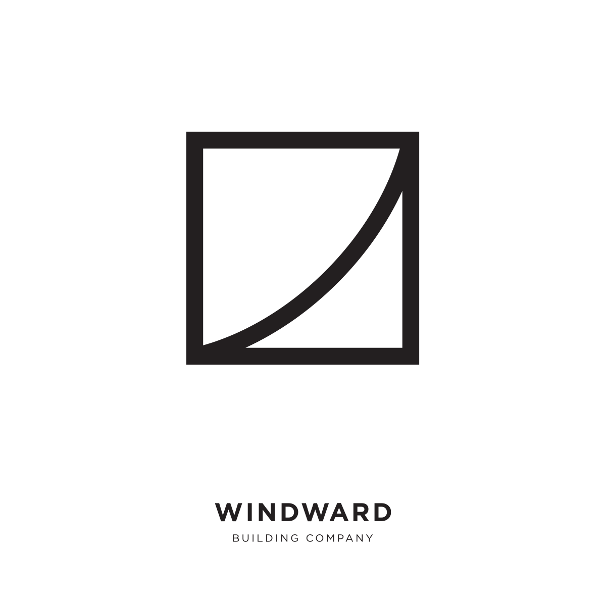 Windward Building Company logo concept v2